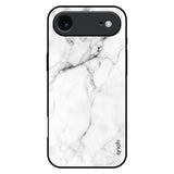 Modern White Marble iPhone 17 Air Glass Back Cover Online