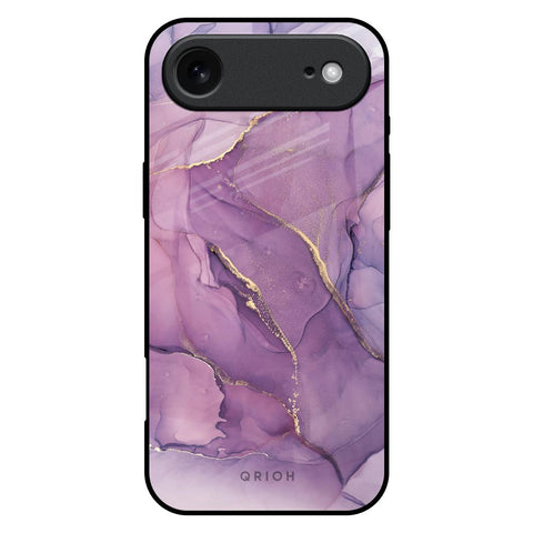 Purple Gold Marble iPhone 17 Air Glass Back Cover Online