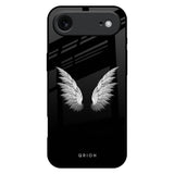 White Angel Wings iPhone 17 Air Glass Back Cover Online