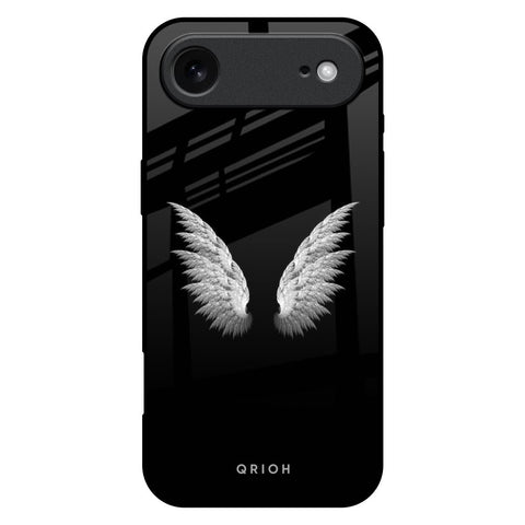 White Angel Wings iPhone 17 Air Glass Back Cover Online