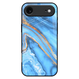 Vibrant Blue Marble iPhone 17 Air Glass Back Cover Online