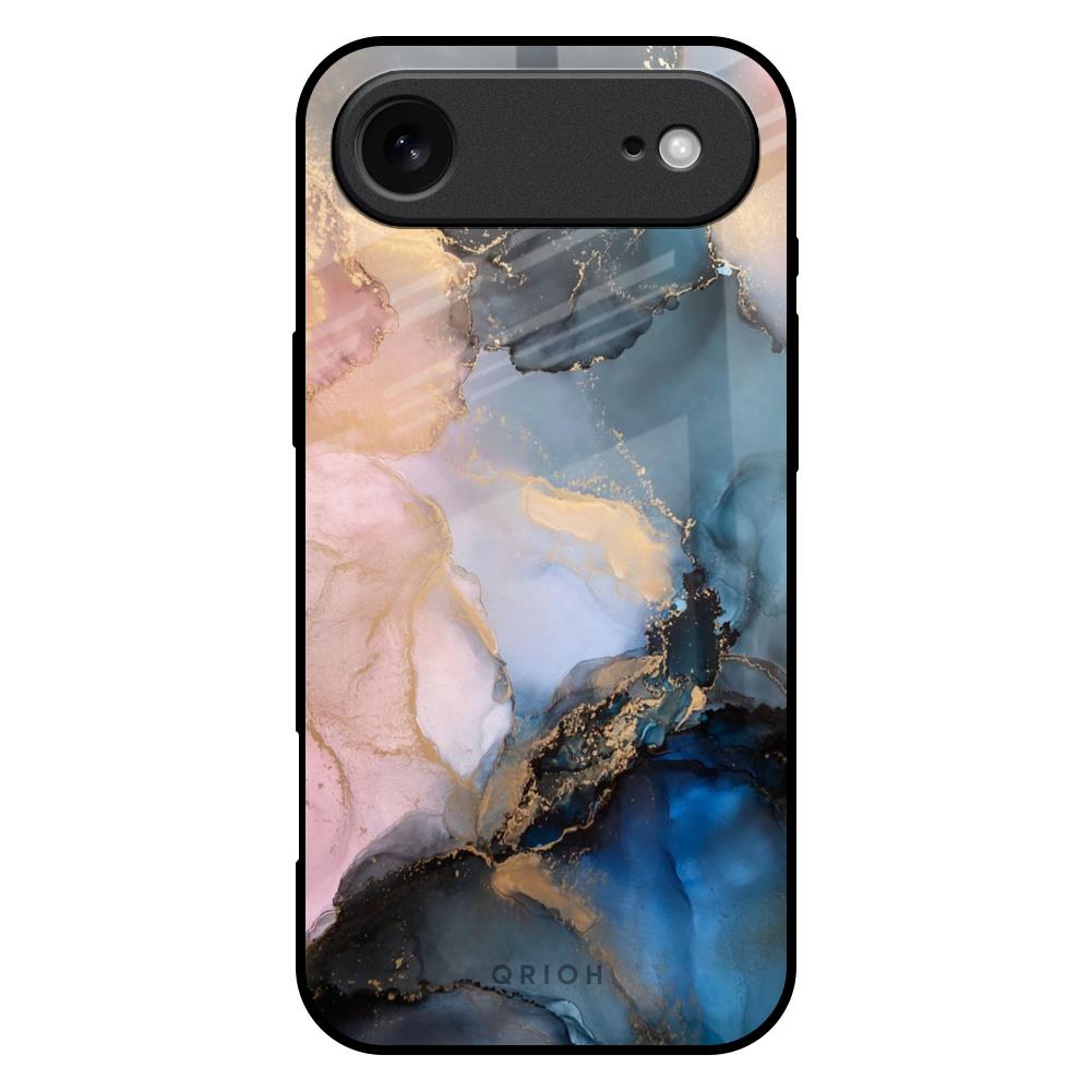Marble Ink Abstract iPhone 17 Air Glass Back Cover Online
