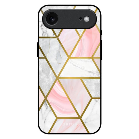 Geometrical Marble iPhone 17 Air Glass Back Cover Online