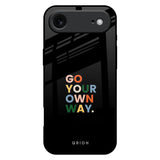 Go Your Own Way iPhone 17 Air Glass Back Cover Online