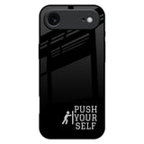 Push Your Self iPhone 17 Air Glass Back Cover Online