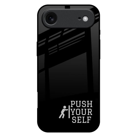 Push Your Self iPhone 17 Air Glass Back Cover Online