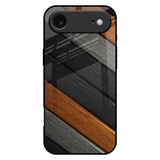 Tri Color Wood iPhone 17 Air Glass Back Cover Online