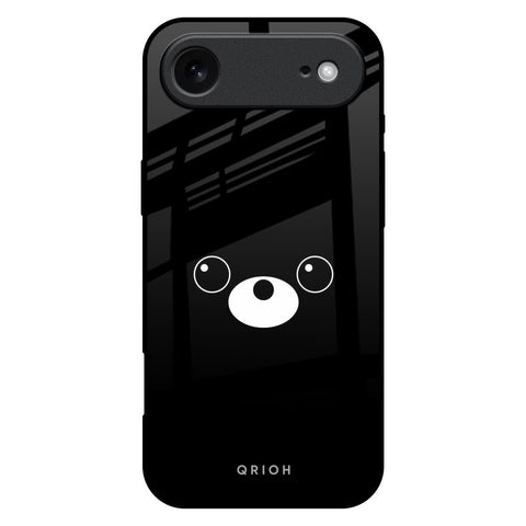 Cute Bear iPhone 17 Air Glass Back Cover Online