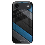 Multicolor Wooden Effect iPhone 17 Air Glass Back Cover Online