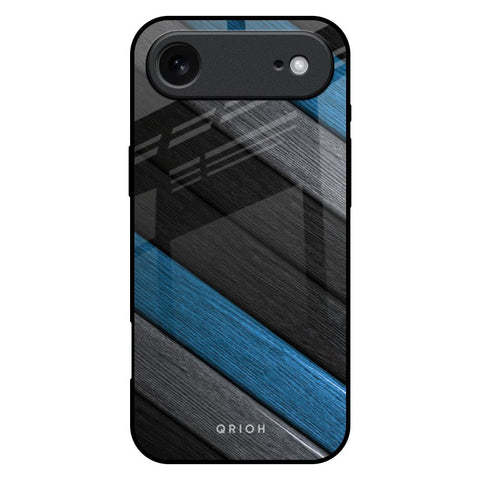 Multicolor Wooden Effect iPhone 17 Air Glass Back Cover Online