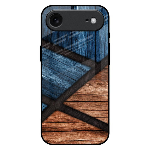Wooden Tiles iPhone 17 Air Glass Back Cover Online