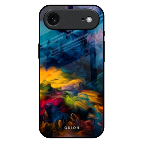 Multicolor Oil Painting iPhone 17 Air Glass Back Cover Online