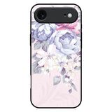 Elegant Floral iPhone 17 Air Glass Back Cover Online