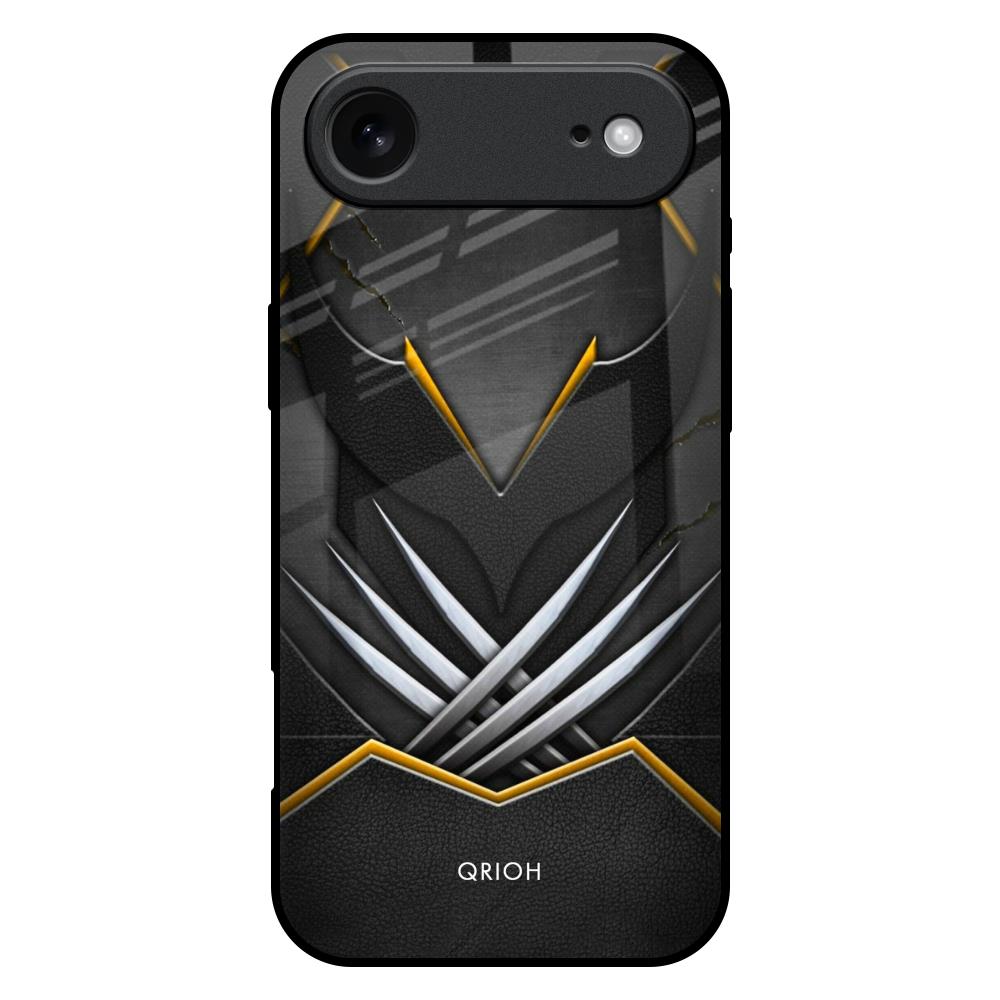 Black Warrior iPhone 17 Air Glass Back Cover Online