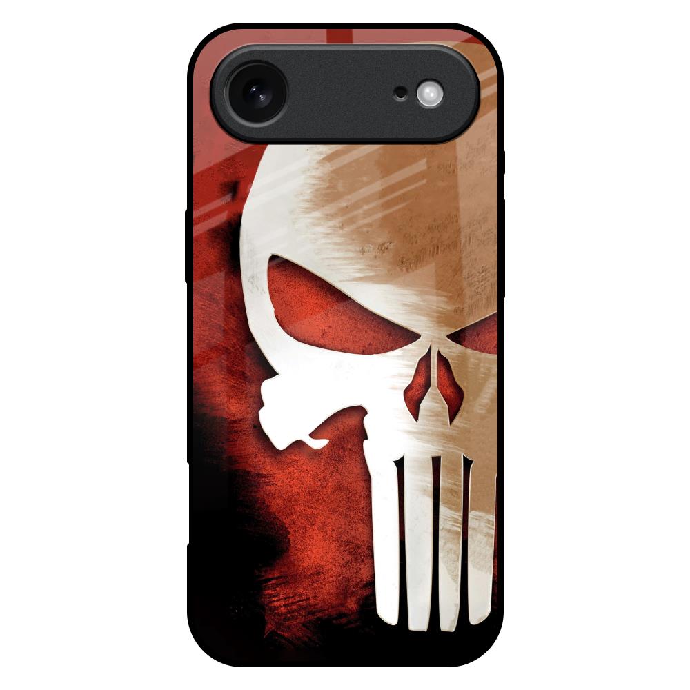 Red Skull iPhone 17 Air Glass Back Cover Online