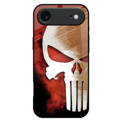 Red Skull iPhone 17 Air Glass Back Cover Online
