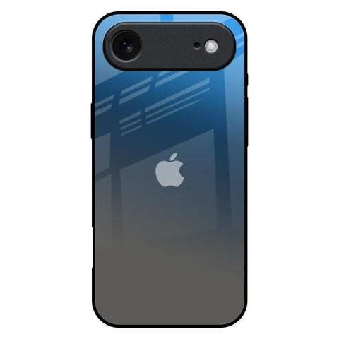 Blue Grey Ombre iPhone 17 Air Glass Back Cover Online