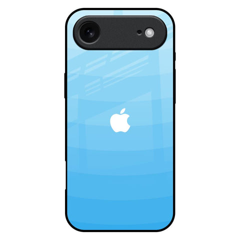 Wavy Blue Pattern iPhone 17 Air Glass Back Cover Online