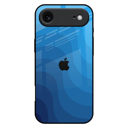 Blue Wave Abstract iPhone 17 Air Glass Back Cover Online