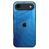 Blue Wave Abstract iPhone 17 Air Glass Back Cover Online