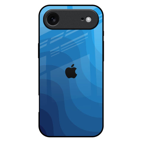 Blue Wave Abstract iPhone 17 Air Glass Back Cover Online