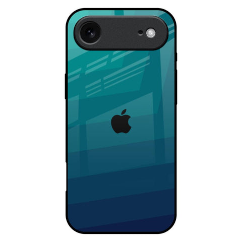 Green Triangle Pattern iPhone 17 Air Glass Back Cover Online