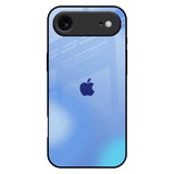 Vibrant Blue Texture iPhone 17 Air Glass Back Cover Online