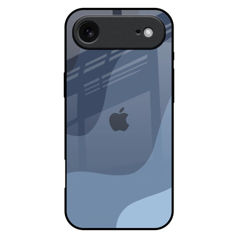 Navy Blue Ombre iPhone 17 Air Glass Back Cover Online
