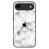 Satin White Marble iPhone 17 Air Glass Back Cover Online