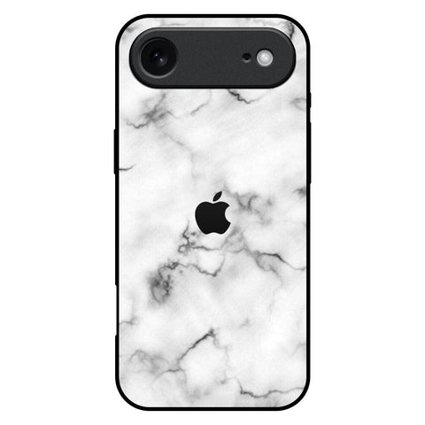Satin White Marble iPhone 17 Air Glass Back Cover Online
