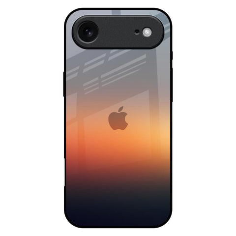 Aesthetic Orange iPhone 17 Air Glass Back Cover Online