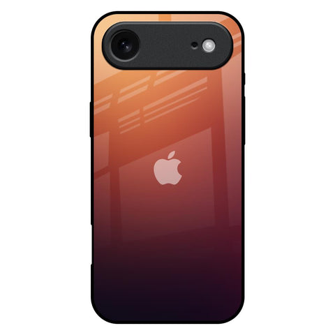 Sunset Background iPhone 17 Air Glass Back Cover Online