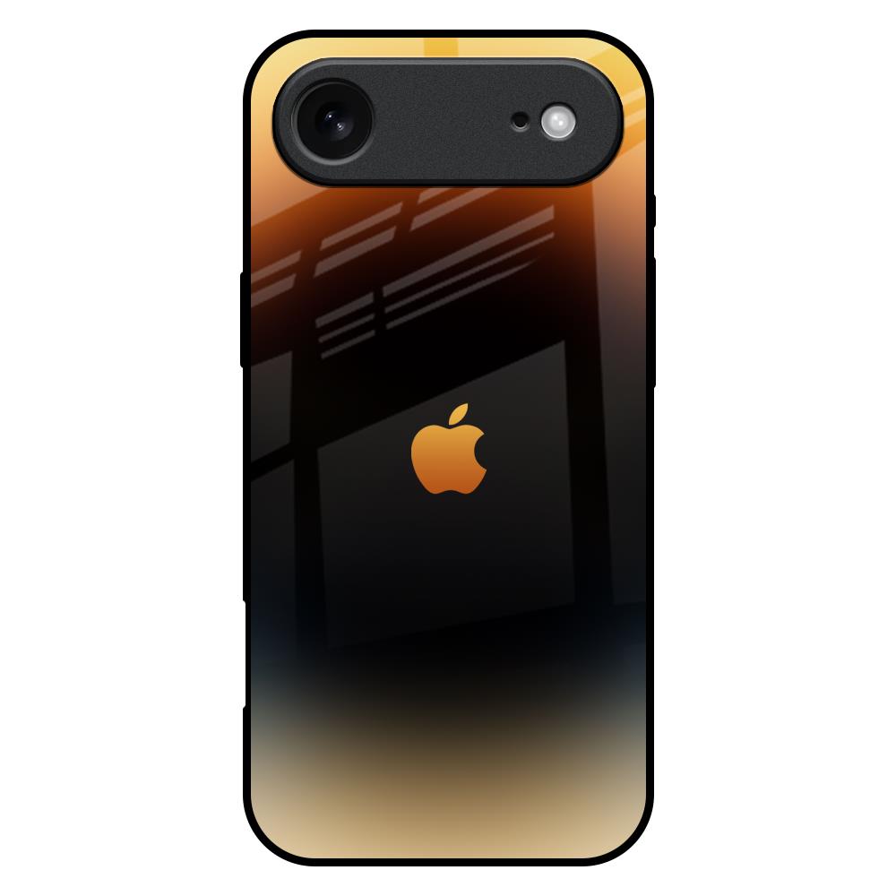 Grainy Yellow iPhone 17 Air Glass Back Cover Online