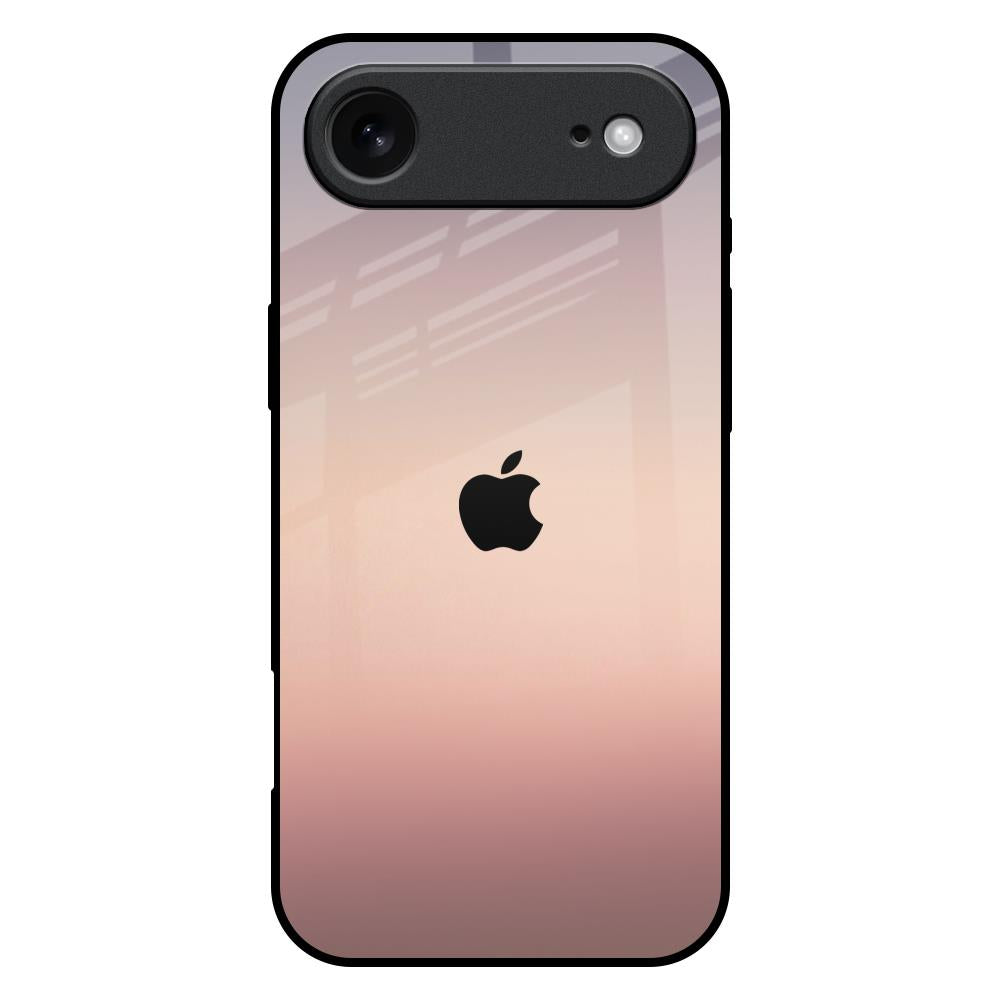 Golden Mauve iPhone 17 Air Glass Back Cover Online
