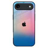 Blue & Pink Ombre iPhone 17 Air Glass Back Cover Online