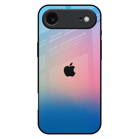 Blue & Pink Ombre iPhone 17 Air Glass Back Cover Online