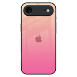 Pastel Pink Gradient iPhone 17 Air Glass Back Cover Online