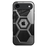 Hexagon Style iPhone 17 Air Glass Back Cover Online