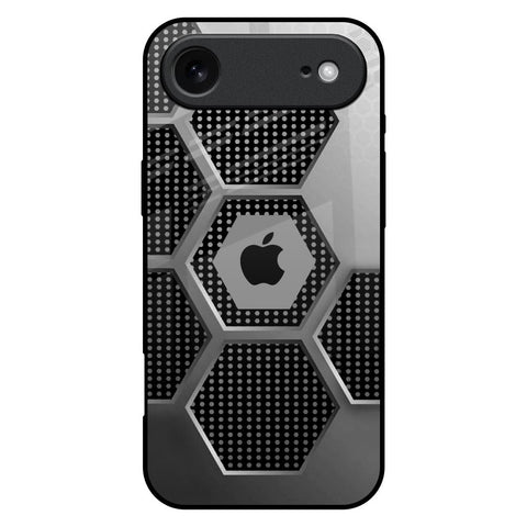 Hexagon Style iPhone 17 Air Glass Back Cover Online