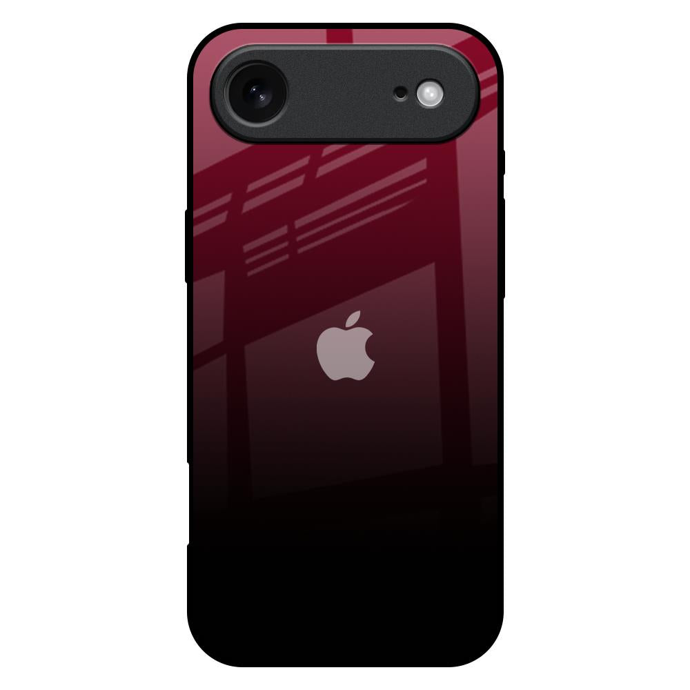 Wine Red iPhone 17 Air Glass Back Cover Online