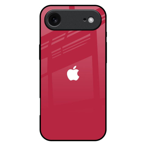 Solo Maroon iPhone 17 Air Glass Back Cover Online