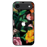 Flowers & Butterfly iPhone 17 Air Glass Back Cover Online