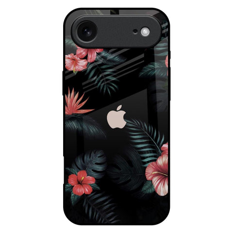 Tropical Art Flower iPhone 17 Air Glass Back Cover Online