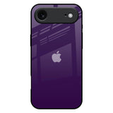 Dark Purple iPhone 17 Air Glass Back Cover Online