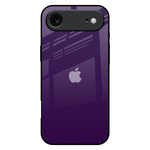 Dark Purple iPhone 17 Air Glass Back Cover Online