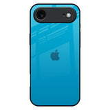 Blue Aqua iPhone 17 Air Glass Back Cover Online