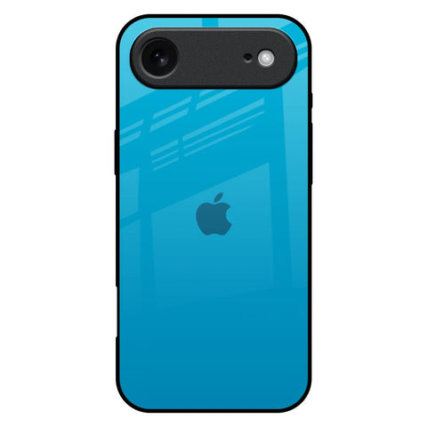 Blue Aqua iPhone 17 Air Glass Back Cover Online