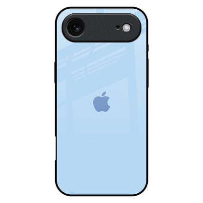 Pastel Sky Blue iPhone 17 Air Glass Back Cover Online