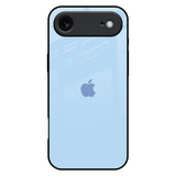 Pastel Sky Blue iPhone 17 Air Glass Back Cover Online