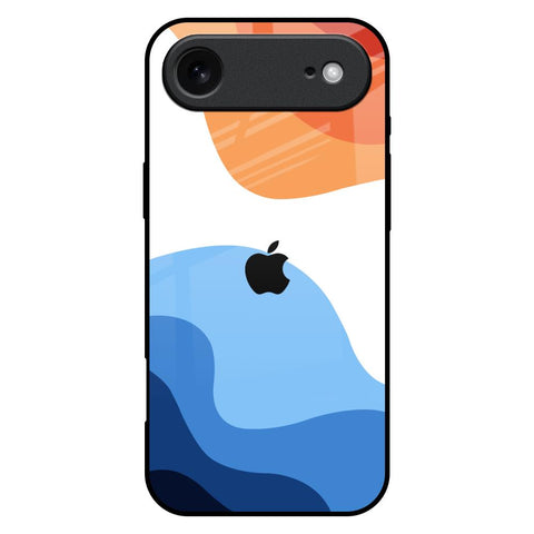 Wavy Color Pattern iPhone 17 Air Glass Back Cover Online